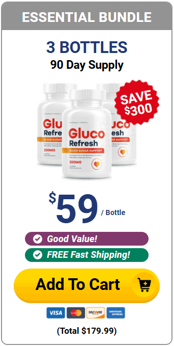 Buy Gluco Refresh 3 Bottle